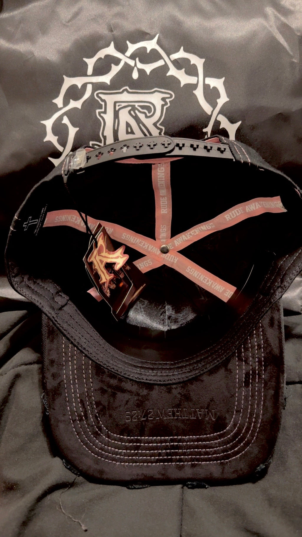 Rude Awakening Crown Of Thorns El Mesias Hats Drop