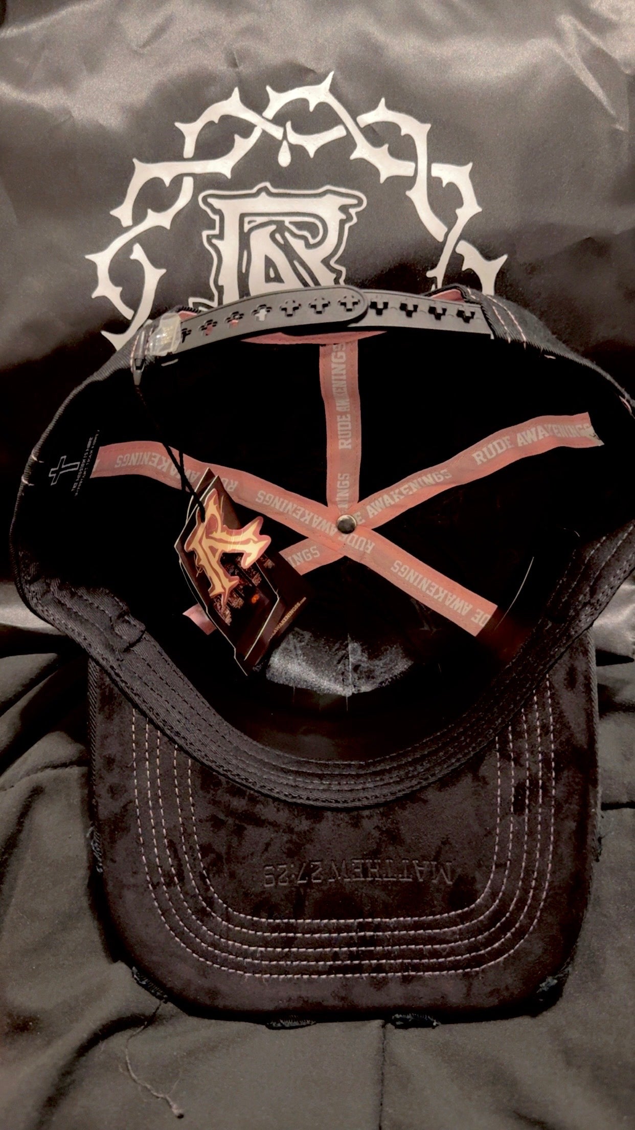 Rude Awakening Crown Of Thorns El Mesias Hats Drop
